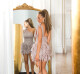 Sexy One-Arm cocktail dress CORAL 12 - thumb (14)