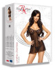 Erotická košilka Loretta - BEAUTY NIGHT FASHION černá S/M - thumb (4)