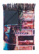 Art of Polo 19338 Šála Benátky tmavě modrá-barevná 180x70 cm - thumb (2)