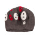 Art Of Polo Beret Cz13119 Tmavě béžová/červená UNI - thumb (4)