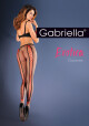 Gabriella 639 Erotica Dolores punčocháče 1-4 nero/černá 3/4-M/L - thumb (0)