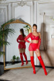 Sexy Koucla 2Piece Set / síťová sukně a top black Einheitsgroesse - thumb (21)