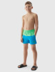 Chlapecké plážové šortky typu boardshorts 4F - modré Velikost: 134/140 - thumb (3)