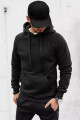 Pánská mikina s kapucí černá Dstreet BX5559 XXL - thumb (2)