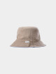 Pánský oboustranný bucket hat 4F - béžový/modrý Velikost: M - thumb (3)