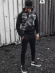 Pánská tmavě šedá mikina Dstreet BX5486 XXL - thumb (1)
