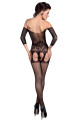Bodystocking Adiva black - LivCo CORSETTI FASHION černá S/L - thumb (1)