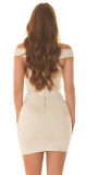 Sexy KouCla mini dress with Collar & Cut outs oldpink M - thumb (9)