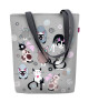 Bertoni Plátěná taška Sunny Catnip Grey 29 cm x 40 cm x 36 cm x 8 cm - thumb (3)