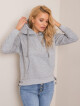 Šedá mikina Velikost: 2XL - thumb (2)