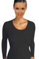 Dámská košilka Emili black plus - EMILI černá 4XL - thumb (0)