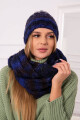 Dámská souprava Zuzanna K257 cornflower+black UNI - thumb (4)