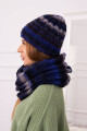 Dámská souprava Zuzanna K257 cornflower+black UNI - thumb (0)