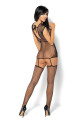 Bodystocking Melanie - BEAUTY NIGHT FASHION černá S/L - thumb (8)