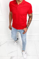 Červené pánské polo triko Dstreet PX0515 L - thumb (2)