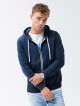Ombre Sweatshirt B977-1 Námořnická modrá S - thumb (0)