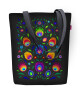 Bertoni Plátěná taška Sunny Oberek Black/Multicolour 29 cm x 40 cm x 36 cm x 8 cm - thumb (6)