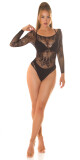 Sexy Musthave síťové body s dlouhým rukávem ve festivalovém stylu black Einheitsgroesse - thumb (8)