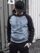 Pánská tmavě šedá mikina Dstreet BX5489 XL - thumb (0)