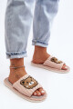 Dámské nazouváky s medvídkem Beige Demare 40/41 - thumb (2)