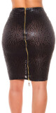 Oh La La!Sexy Koucla WetLook PencilSkirt withZiPP barva SNAKE velikost S - thumb (17)