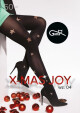Dámské punčochové kalhoty Gatta X-Mas Joy wz.04 50 den 5-XL nero 5-XL - thumb (1)