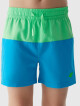 Chlapecké plážové šortky typu boardshorts 4F - modré Velikost: 134/140 - thumb (1)