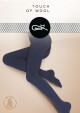 Punčocháče Gatta Touch Of Wool 2-4 nero 4-L - thumb (1)