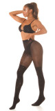Dámské sexy punčocháče "Hearts" SH6718 černé - In-StyleFashion one size - thumb (13)