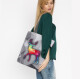 Bertoni Plátěná taška Sunny Max Grey 29 cm x 40 cm x 36 cm x 8 cm - thumb (7)
