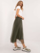 Sukně DHJ SD 19568.13X khaki jedna velikost - thumb (0)