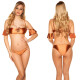 Sexy bikiny s volánkem latinskoamerický vzhled MINT 38 - thumb (4)