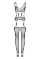 Bodystocking Maribel - BEAUTY NIGHT FASHION černá S/L - thumb (3)
