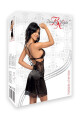 Erotická košilka Adelaide chemise black - BEAUTY NIGHT FASHION černá L/XL - thumb (3)