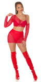 Sexy Koucla 2Piece Set / síťová sukně a top black Einheitsgroesse - thumb (19)