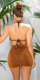 Sexy třpytivé šaty Koucla / Cover-Up black Einheitsgroesse - thumb (5)