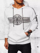 Pánská mikina s kapucí bílá Dstreet BX5573 XXL - thumb (0)