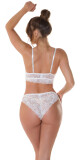 Sexy spodní prádlo 2Piece-Set / Krajková podprsenka + kalhotky black S - thumb (8)