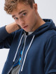 Ombre Sweatshirt B977-1 Námořnická modrá S - thumb (2)