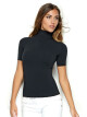 Triko dámské bezešvé T-shirt Charlotte Intimidea Barva: Černá, Velikost M/L - thumb (0)
