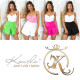 Sexy Koucla Highwaist Skorts black Einheitsgroesse - thumb (1)