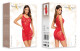 Erotické šaty Donna red - BEAUTY NIGHT FASHION Červená S/L - thumb (0)
