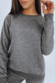 Dámská mikina FASHION II antracitová BY0151 Velikost: XL - thumb (1)