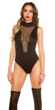 Sexy KouCla Neck Body se síťkou black L - thumb (0)