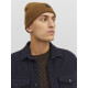 Jack & Jones Jacdna Beanie Noos M 12092815 hnědá pánská čepice Univerzální - thumb (3)