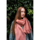 Art Of Polo Šála sz24412-2 Grey Pink UNI - thumb (1)