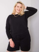 Černá oversize mikina s kapucí 3XL - thumb (4)