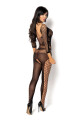 Bodystocking Lucelia bodystocking - BEAUTY NIGHT FASHION černá S/L - thumb (3)