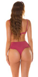 Sexy dvoudílné plavky Koucla Highwaist s volánky black S - thumb (4)