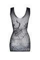Erotická košilka Erica - BEAUTY NIGHT FASHION černá S/L - thumb (9)